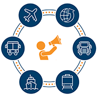 Workforce marketing strategy icon