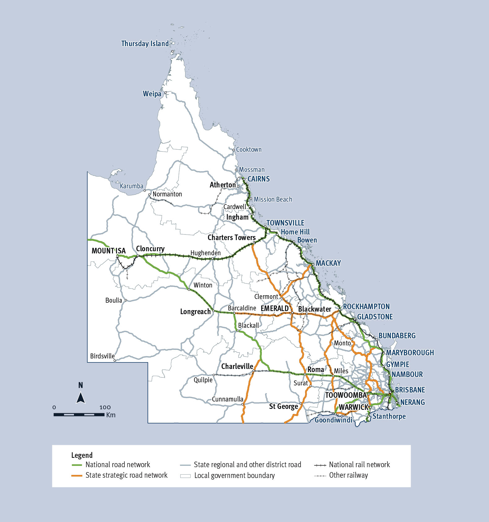Region map – Statewide