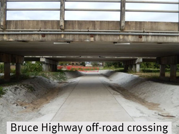 Highway underpass