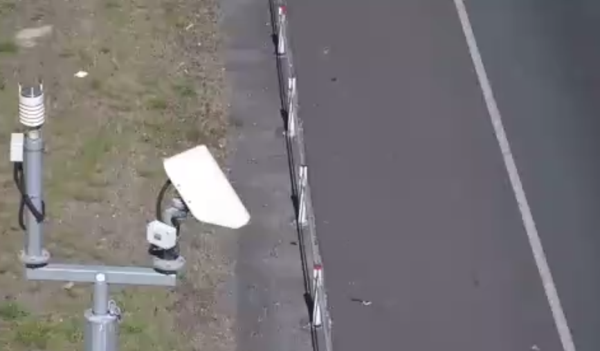 Road weather monitoring system